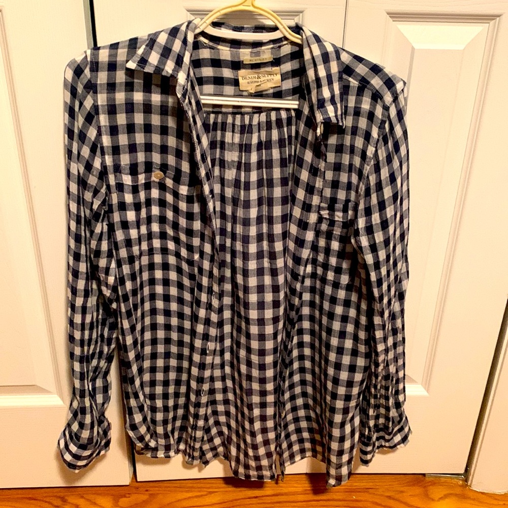 Womens Ralph Lauren button down
